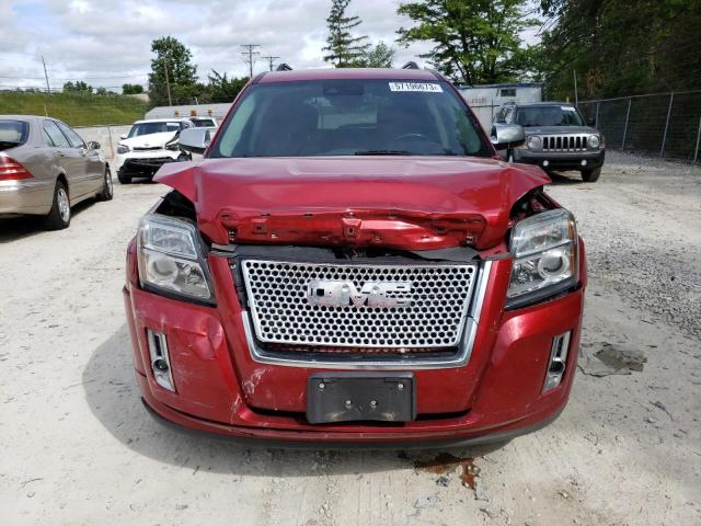 2GKFLZE34E6207227 - 2014 GMC TERRAIN DENALI RED photo 5