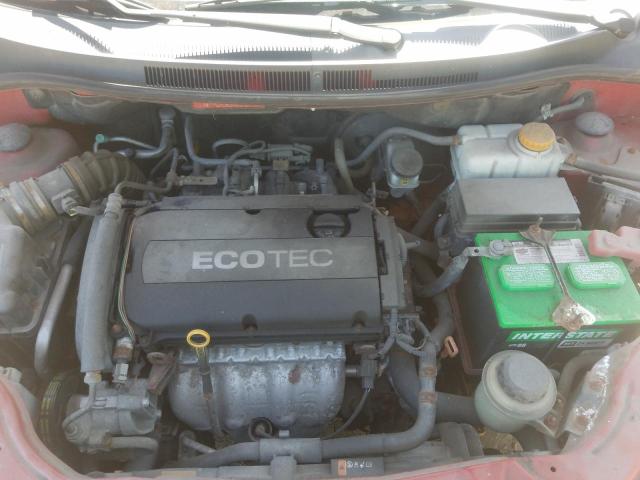 KL1TD6DE3BB188067 - 2011 CHEVROLET AVEO LS 红色 照片 11