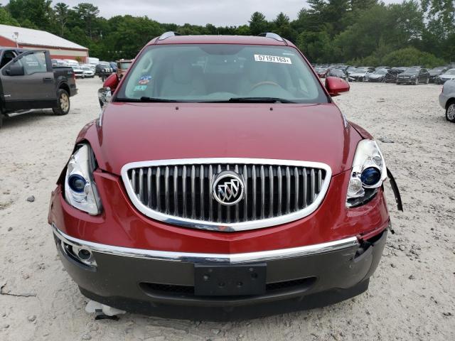 5GAKRCED3CJ394394 - 2012 BUICK ENCLAVE RED photo 5