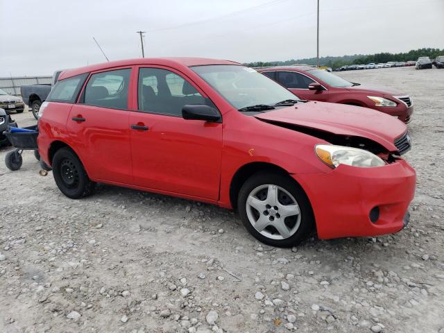 2T1KR32E28C697617 - 2008 TOYOTA COROLLA MA XR RED photo 4
