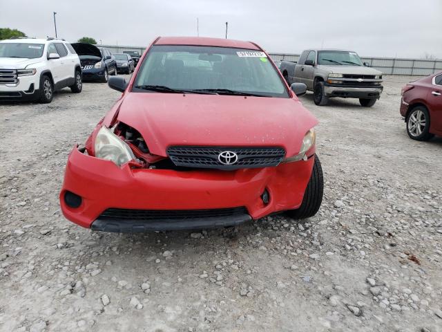 2T1KR32E28C697617 - 2008 TOYOTA COROLLA MA XR RED photo 5