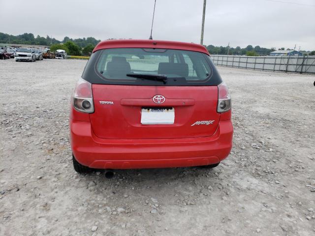 2T1KR32E28C697617 - 2008 TOYOTA COROLLA MA XR RED photo 6
