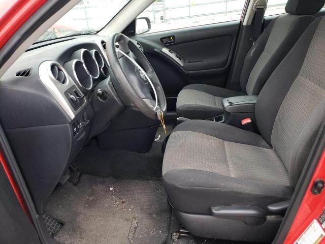 2T1KR32E28C697617 - 2008 TOYOTA COROLLA MA XR RED photo 7