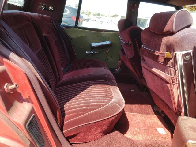 1G6DW51Y0JR757014 - 1988 CADILLAC BROUGHAM BURGUNDY photo 10