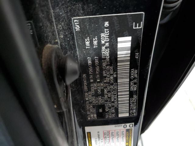 JTEBU5JR4J5513873 - 2018 TOYOTA 4RUNNER SR5/SR5 PREMIUM 黑色 照片 12