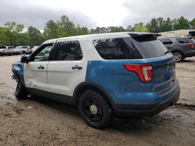 1FM5K8AR0JGA05277 - 2018 FORD EXPLORER POLICE INTERCEPTOR Երկգույն լուսանկար 2