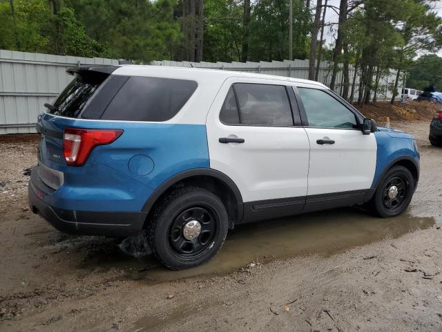 1FM5K8AR0JGA05277 - 2018 FORD EXPLORER POLICE INTERCEPTOR Երկգույն լուսանկար 3