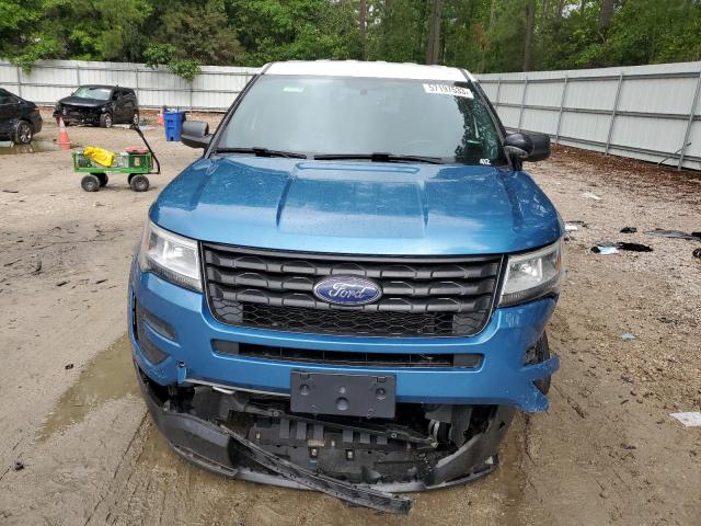 1FM5K8AR0JGA05277 - 2018 FORD EXPLORER POLICE INTERCEPTOR Երկգույն լուսանկար 5
