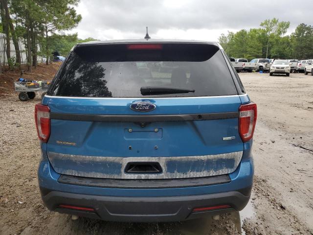 1FM5K8AR0JGA05277 - 2018 FORD EXPLORER POLICE INTERCEPTOR Երկգույն լուսանկար 6