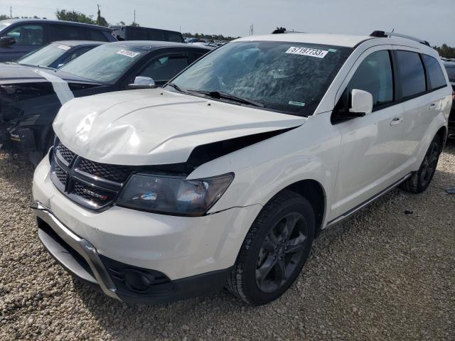 3C4PDCGB8JT269198 - 2018 DODGE JOURNEY CROSSROAD WHITE photo 1