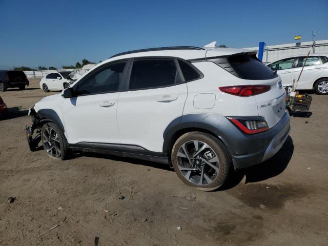 KM8K53A3XNU821915 - 2022 HYUNDAI KONA LIMITED WHITE photo 2