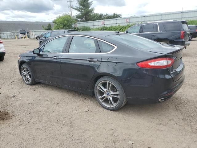 3FA6P0K93DR169085 - 2013 FORD FUSION TITANIUM BLACK photo 2