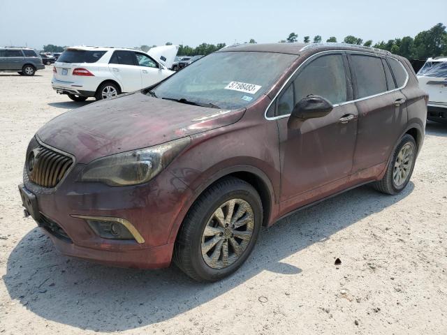 LRBFXBSA1HD101624 - 2017 BUICK ENVISION ESSENCE Կարմիր լուսանկար 1