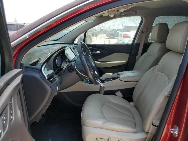 LRBFXBSA1HD101624 - 2017 BUICK ENVISION ESSENCE Կարմիր լուսանկար 7