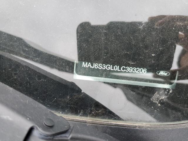 MAJ6S3GL0LC393206 - 2020 FORD ECOSPORT SE SILVER photo 13