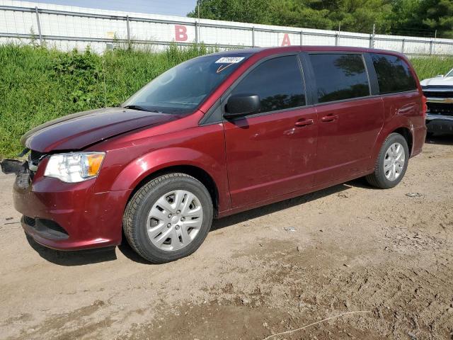 2C4RDGBG3JR355430 - 2018 DODGE GRAND CARA SE BURGUNDY photo 1