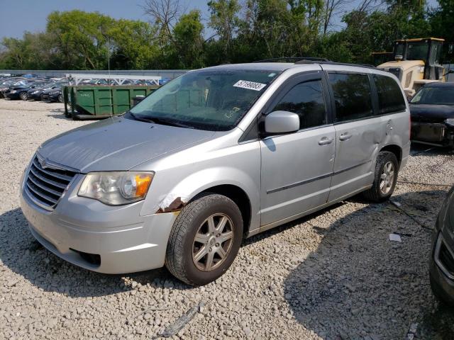 2A4RR5D1XAR414157 - 2010 CHRYSLER TOWN & COU TOURING SILVER photo 1