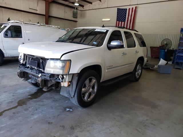 1GNFC33019R166316 - 2009 CHEVROLET TAHOE C1500 LTZ WHITE photo 1