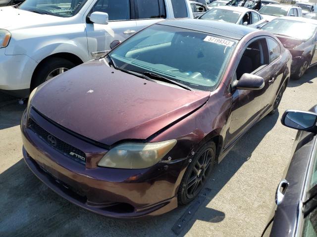 JTKDE177050037836 - 2005 TOYOTA SCION TC MAROON photo 1