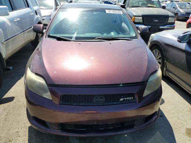 JTKDE177050037836 - 2005 TOYOTA SCION TC MAROON photo 5