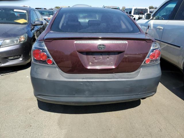 JTKDE177050037836 - 2005 TOYOTA SCION TC MAROON photo 6