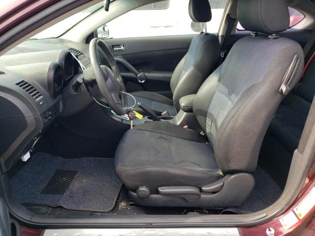 JTKDE177050037836 - 2005 TOYOTA SCION TC MAROON photo 7