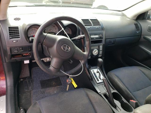 JTKDE177050037836 - 2005 TOYOTA SCION TC MAROON photo 8