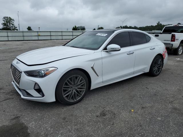 KMTG34LA5KU044042 - 2019 GENESIS G70 ELITE WHITE photo 1