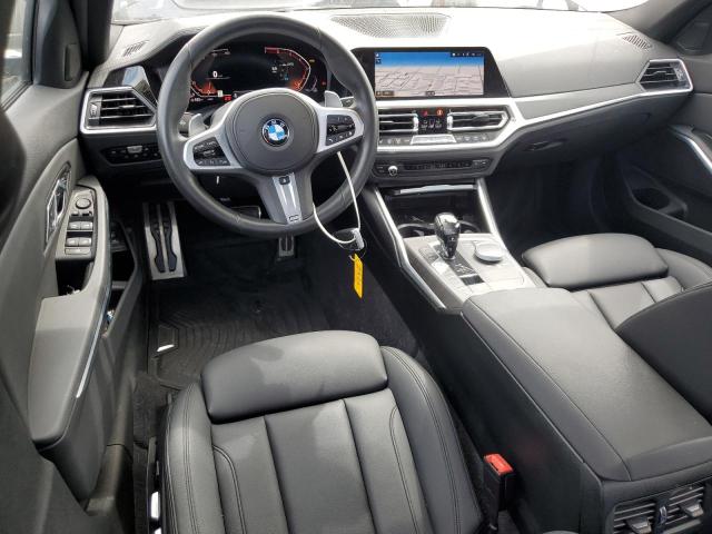WBA5R7C59KAJ81332 - 2019 BMW 330XI BLACK photo 8