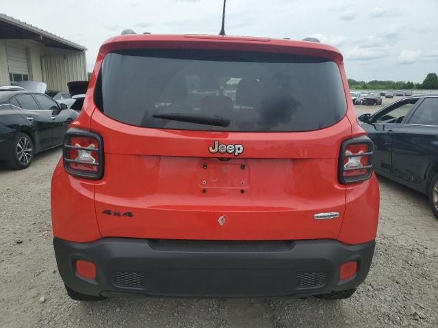 ZACCJBBB7HPG10925 - 2017 JEEP RENEGADE LATITUDE RED photo 6