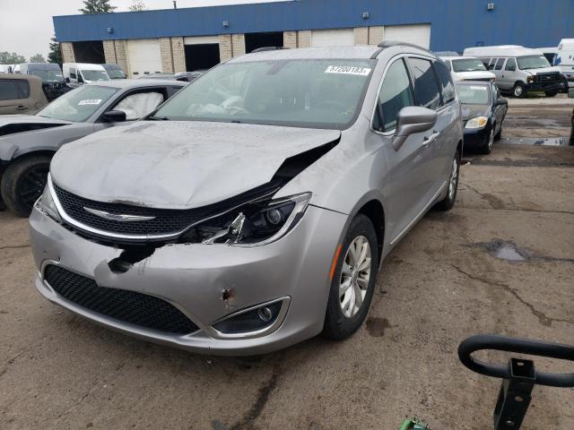 2C4RC1BG7HR795502 - 2017 CHRYSLER PACIFICA TOURING L SILVER photo 1