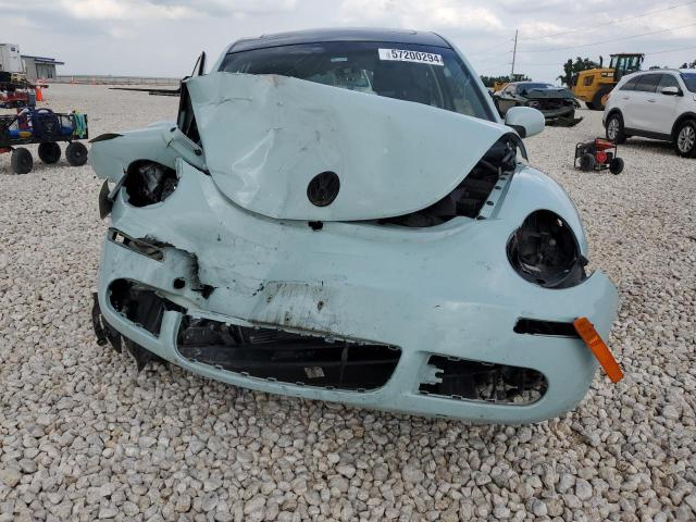 3VWRW3AG9AM023954 - 2010 VOLKSWAGEN NEW BEETLE BLUE photo 5