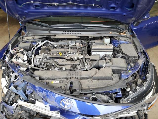 JTDS4RCEXLJ028718 - 2020 TOYOTA COROLLA SE BLUE photo 11