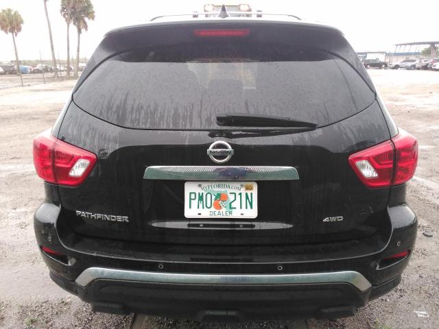 5N1DR2MM1KC605402 - 2019 NISSAN PATHFINDER S BLACK photo 6