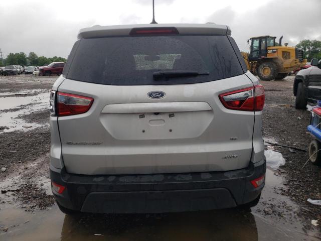 MAJ6S3GL7LC344147 - 2020 FORD ECOSPORT SE Gümüş fotoğraf 6
