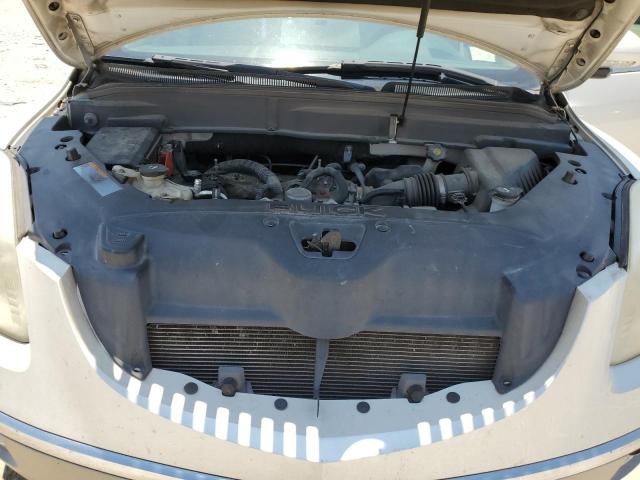 5GAKVBED6BJ211980 - 2011 BUICK ENCLAVE CXL WHITE photo 12