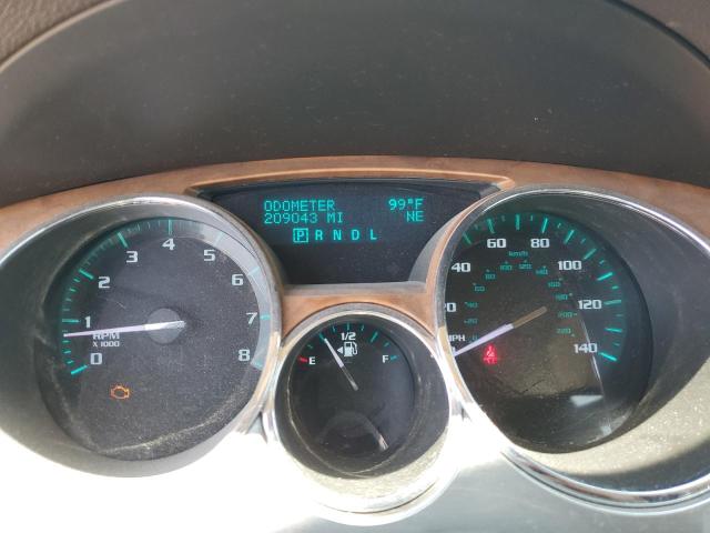 5GAKVBED6BJ211980 - 2011 BUICK ENCLAVE CXL WHITE photo 9