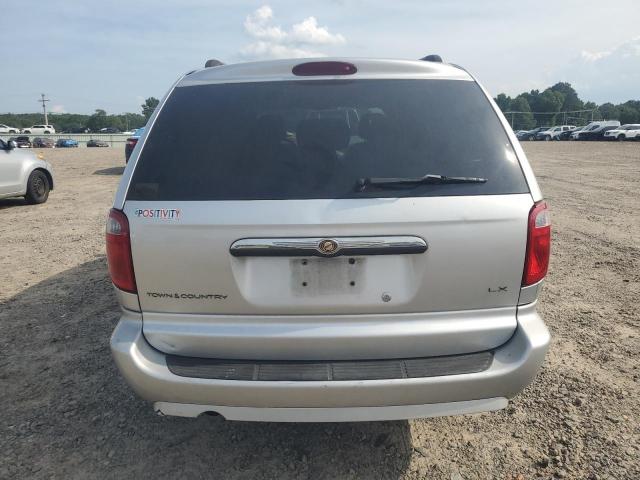 1A4GP44R77B190477 - 2007 CHRYSLER TOWN & COU LX SILVER photo 6