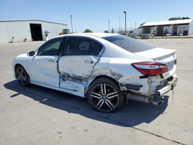 1HGCR3F94HA032726 - 2017 HONDA ACCORD TOURING WHITE photo 2