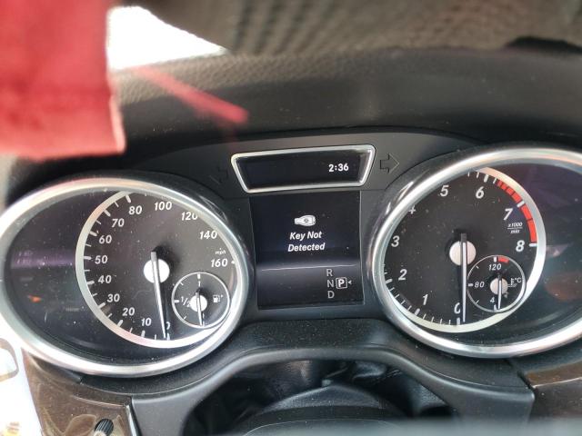 4JGDA5HB3EA352620 - 2014 MERCEDES-BENZ ML 350 4MATIC WHITE photo 9