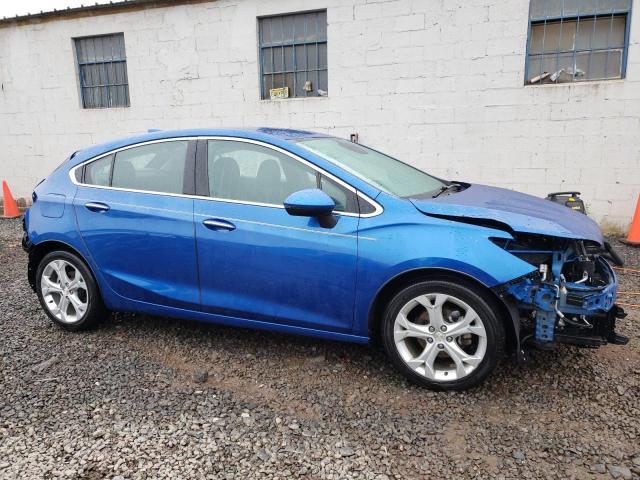 3G1BF6SM2HS555216 - 2017 CHEVROLET CRUZE PREMIER BLUE photo 4