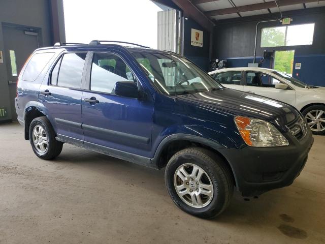 JHLRD78812C060968 - 2002 HONDA CR-V EX BLUE photo 4