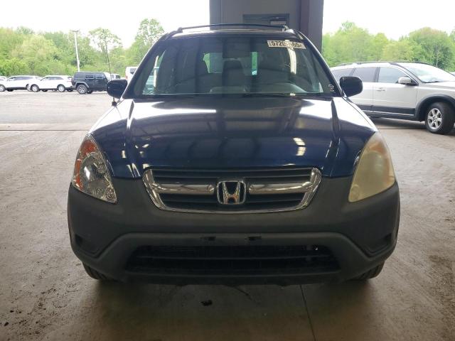 JHLRD78812C060968 - 2002 HONDA CR-V EX BLUE photo 5