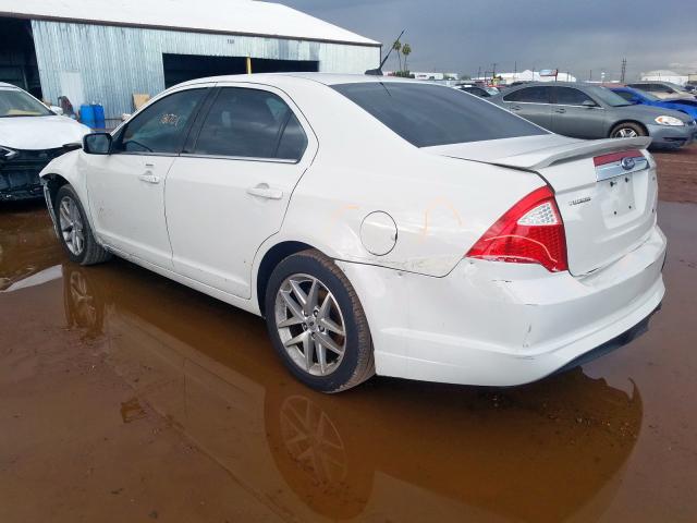 3FAHP0JA2CR262702 - 2012 FORD FUSION SEL  photo 3