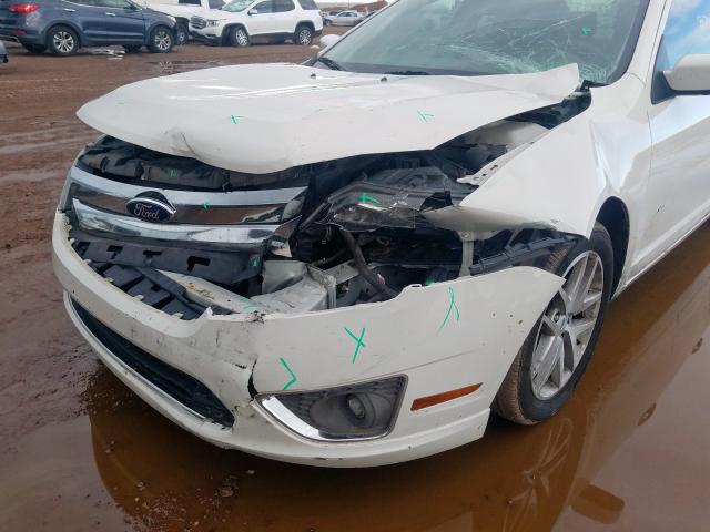 3FAHP0JA2CR262702 - 2012 FORD FUSION SEL  photo 9