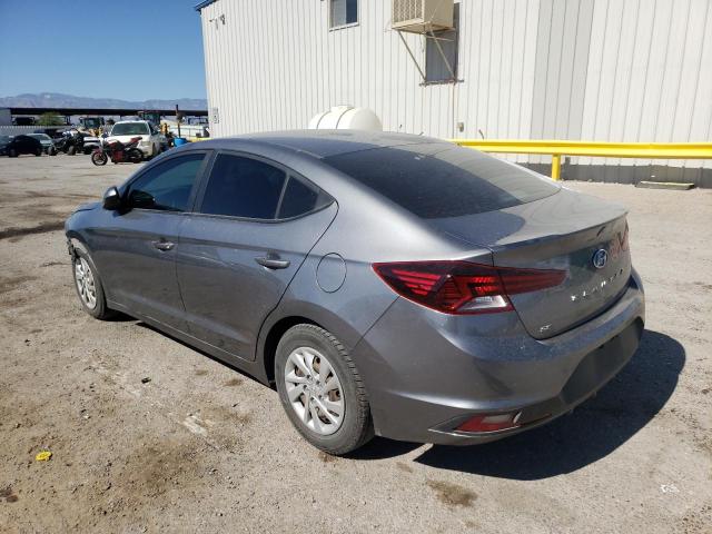 5NPD74LF7KH438041 - 2019 HYUNDAI ELANTRA SE CHARCOAL photo 2