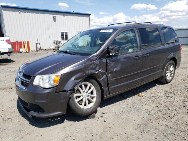 2C4RDGCG9FR535582 - 2015 DODGE GRAND CARA SXT GRAY photo 1