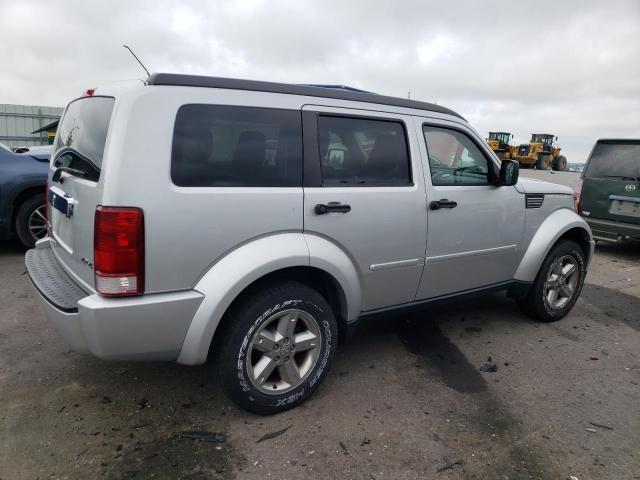 1D8GU58K07W623097 - 2007 DODGE NITRO SLT SILVER photo 3