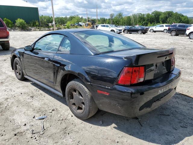 1FAFP404XYF211298 - 2000 FORD MUSTANG BLACK photo 2