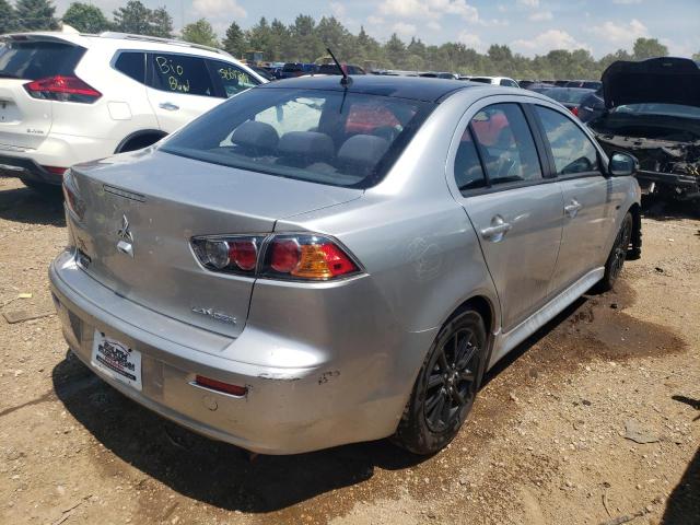 JA32U2FU3HU014125 - 2017 MITSUBISHI LANCER ES SILVER photo 3